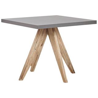 Beliani Table de jardin en Fibre-ciment Industriel OLBIA  