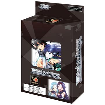 Dengeki Bunko Schwarz Side Trial Deck - Weiss Schwarz TCG - EN