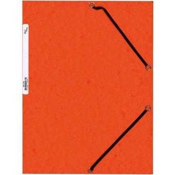 BÜROLINE Gummibandmappe A4 460696 orange, Karton