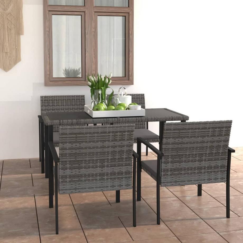 VidaXL Garten-essgruppe poly-rattan  