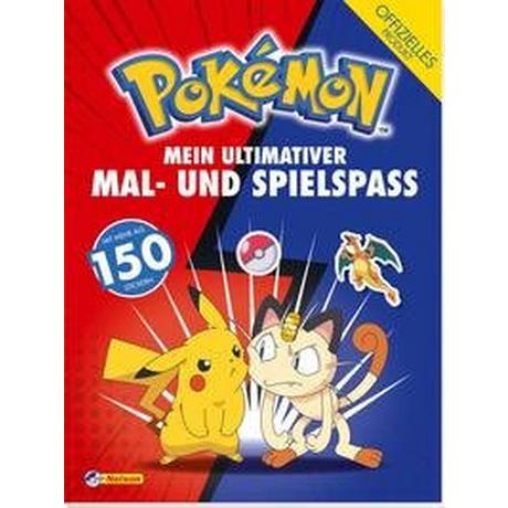 NA  Pokémon Activity-Buch: Mein ultimativer Mal- und Spielspaß 