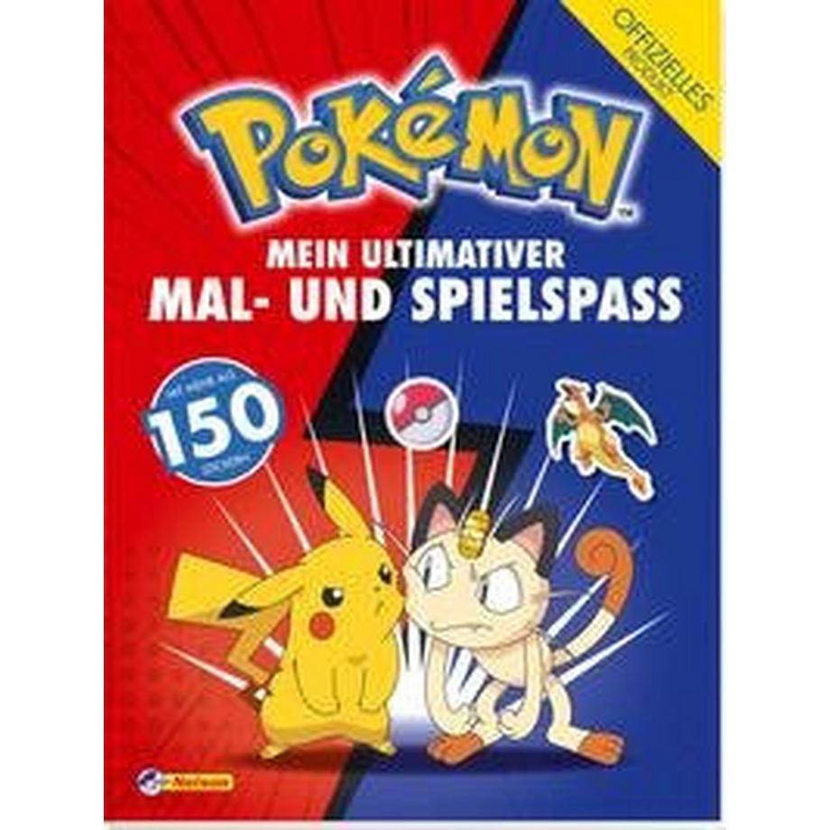   Pokémon Activity-Buch: Mein ultimativer Mal- und Spielspaß 