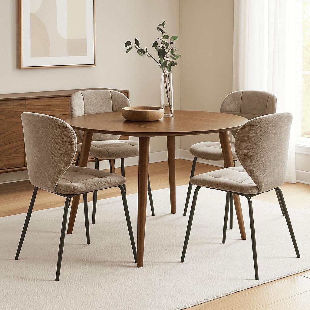 Calicosy Lot de 2 chaises MAORI  