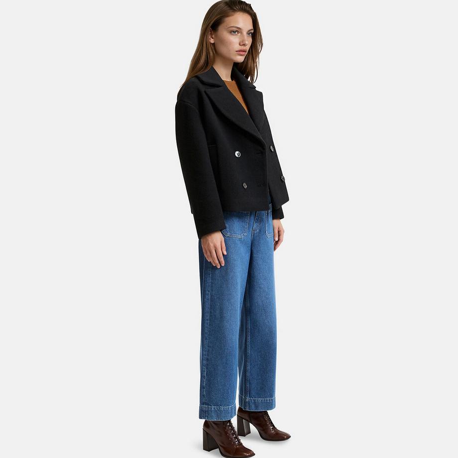 La Redoute Collections Cappotto corto doppiopetto Winterwarme  