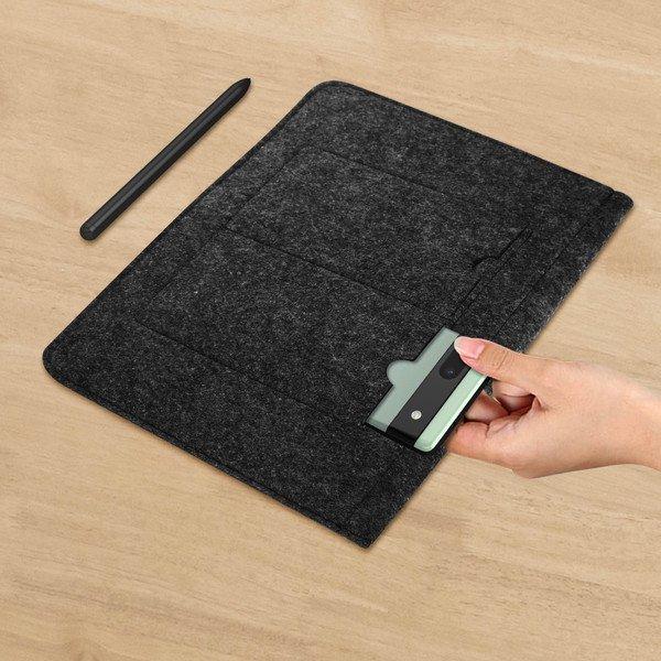 Avizar  Pochette Ordinateur 13" Soft Touch Noire 