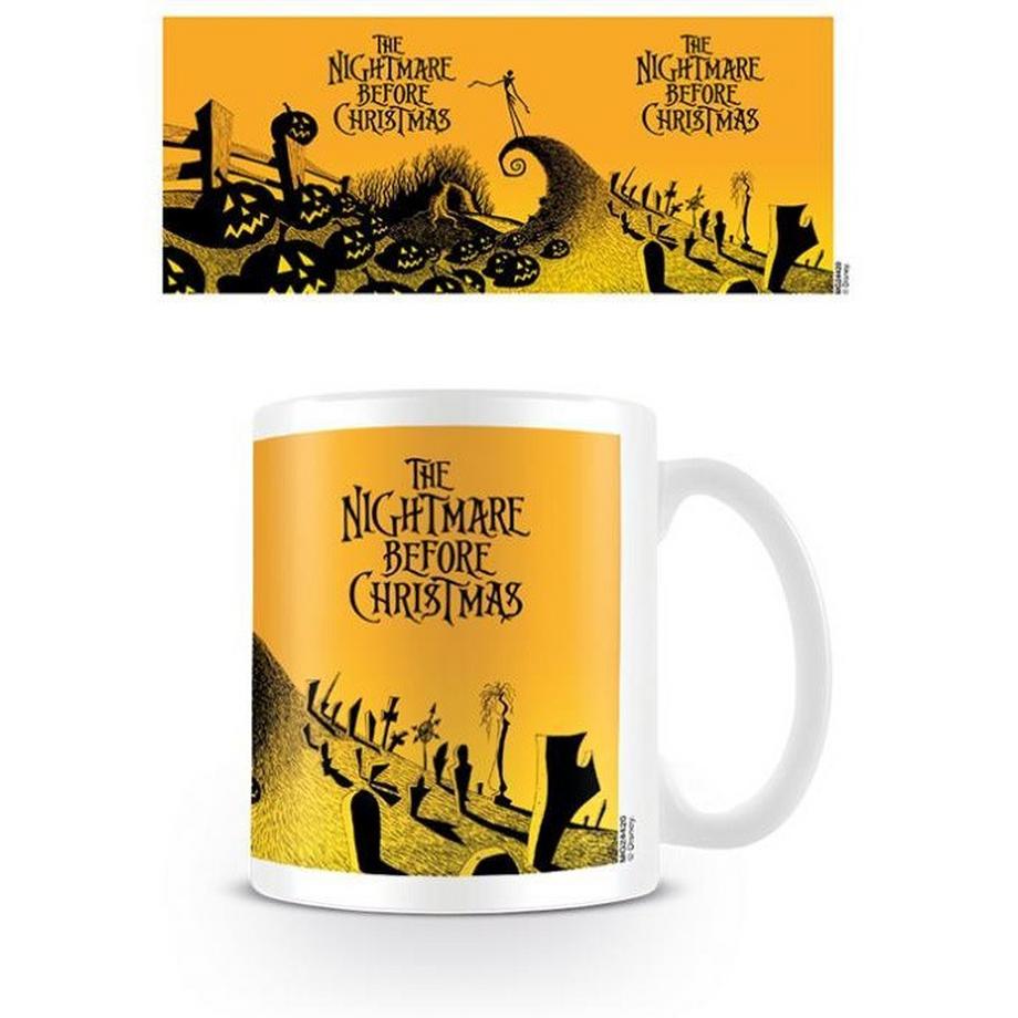 Nightmare Before Christmas Cimitero Tazza  