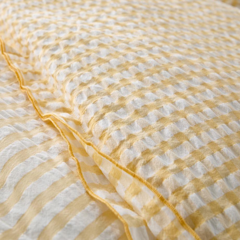 La Redoute Intérieurs Cottage Housse de couette coton seersucker  