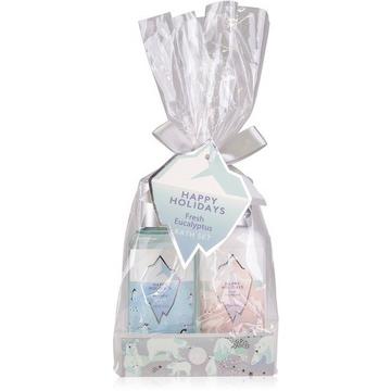 ROOST Badeset Happy Holidays 6054260 Duschgel, Bodylotion 100ml