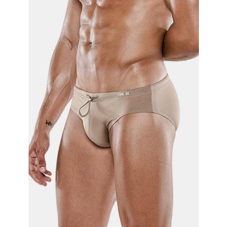 Code22  Slip de bain Tan 