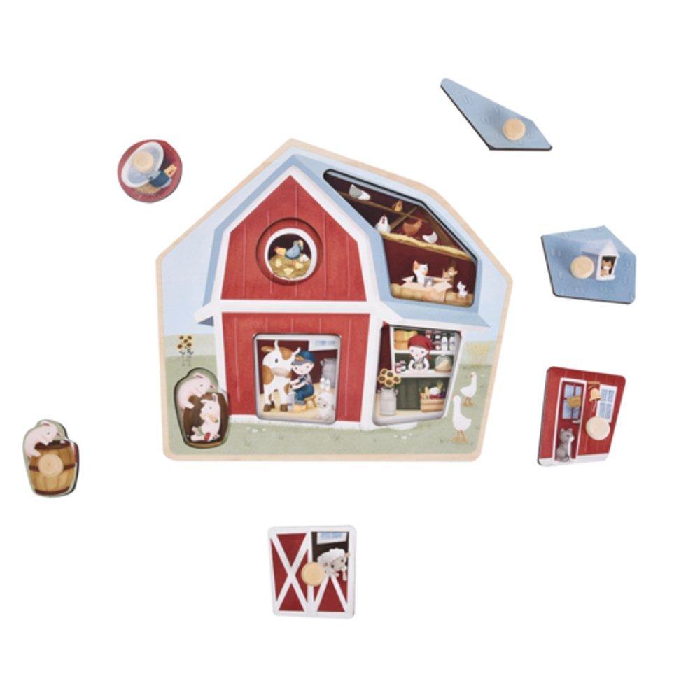 Little Dutch  Holzpuzzle Little Farm FSC 