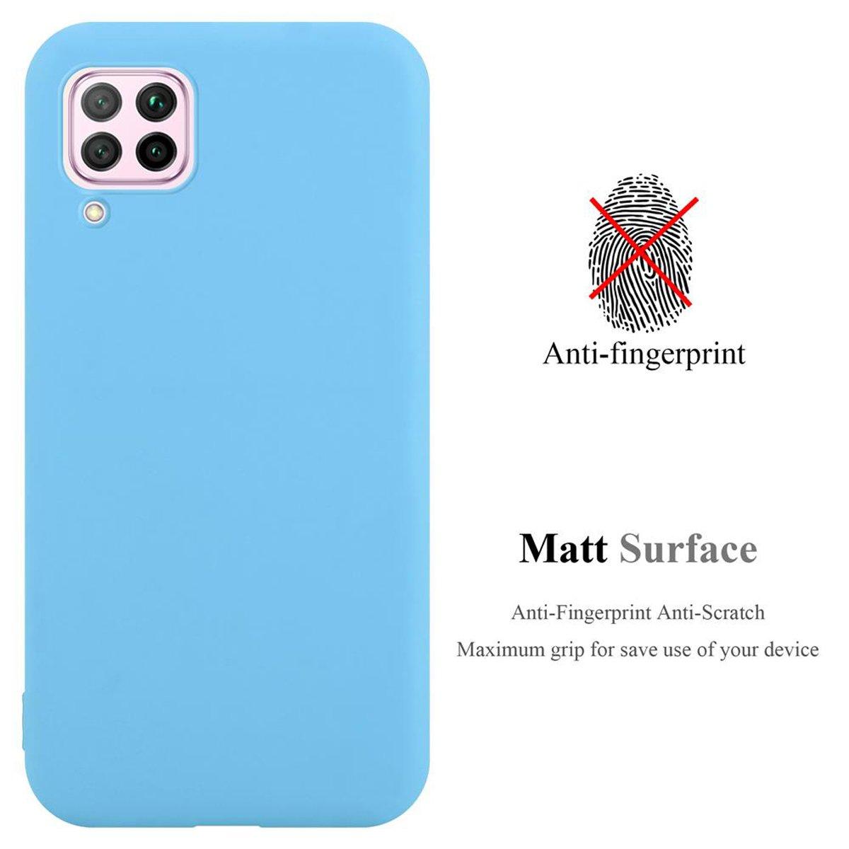 Cadorabo  Housse compatible avec Huawei NOVA 6 SE / P40 LITE / NOVA 7i - Coque de protection en silicone TPU flexible 