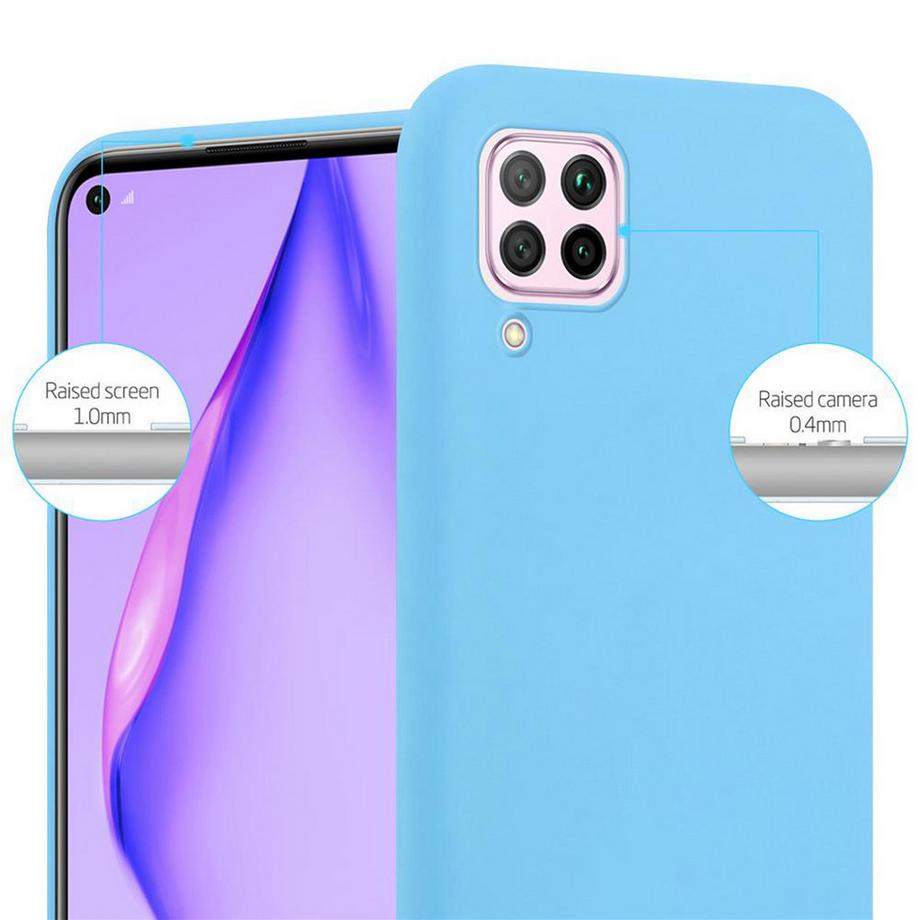 Cadorabo  Housse compatible avec Huawei NOVA 6 SE / P40 LITE / NOVA 7i - Coque de protection en silicone TPU flexible 