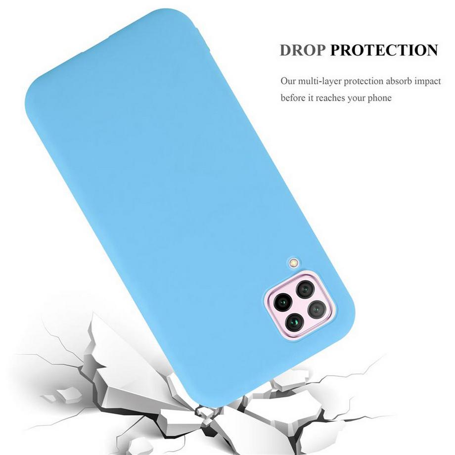 Cadorabo  Housse compatible avec Huawei NOVA 6 SE / P40 LITE / NOVA 7i - Coque de protection en silicone TPU flexible 
