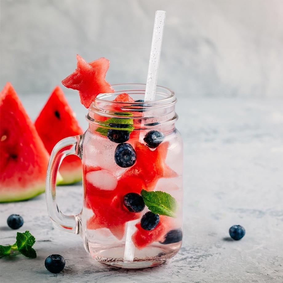 Orion  50 pailles pailletées réutilisables pour boissons froides et chaudes 