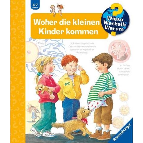 Wieso? Weshalb? Warum? Woher die kleinen Kinder kommen (Nr.13) Rübel, Doris; Rübel, Doris (Illustrationen) Copertina rigida 