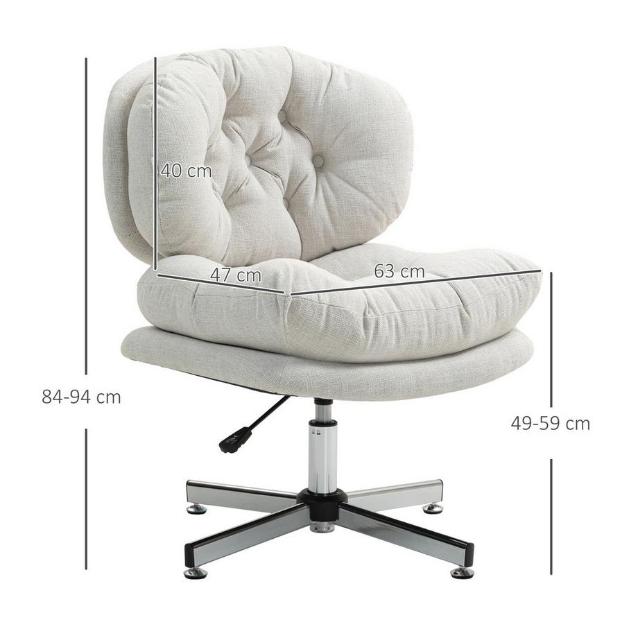 HOMCOM chaise de bureau  