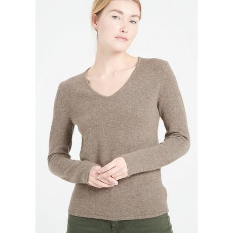 Studio Cashmere8  LILLY 20 Pullover mit V-Ausschnitt 4 Fäden - 100% Kaschmir 