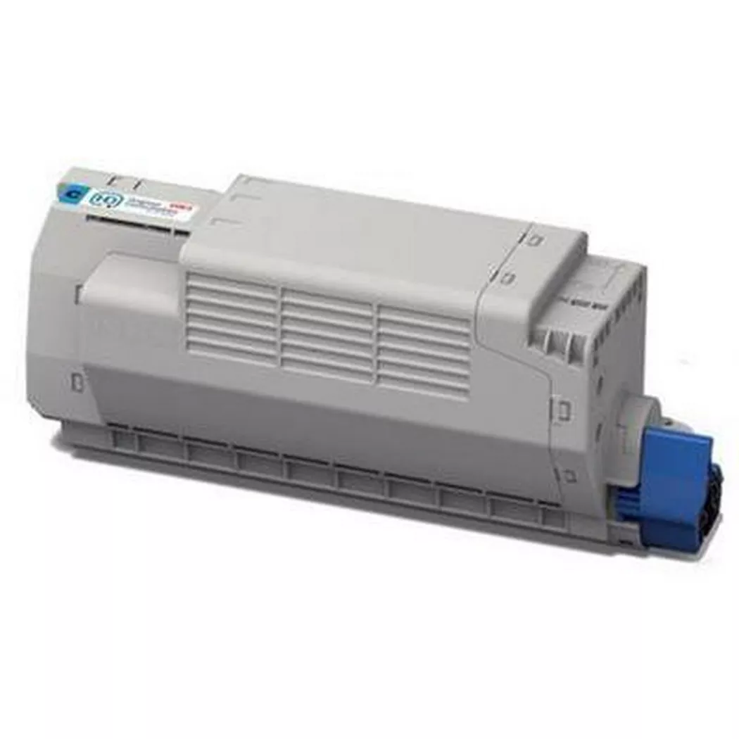 OKI – Toner cyan 45396303 MC760/70/80 6000 Seiten, Grau, One Size
