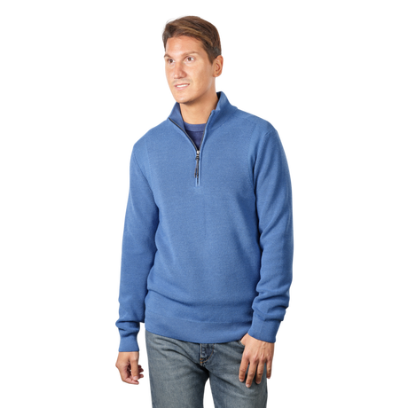 BRAX Steffen Troyer Troyerpullover mit Reissverschluss  