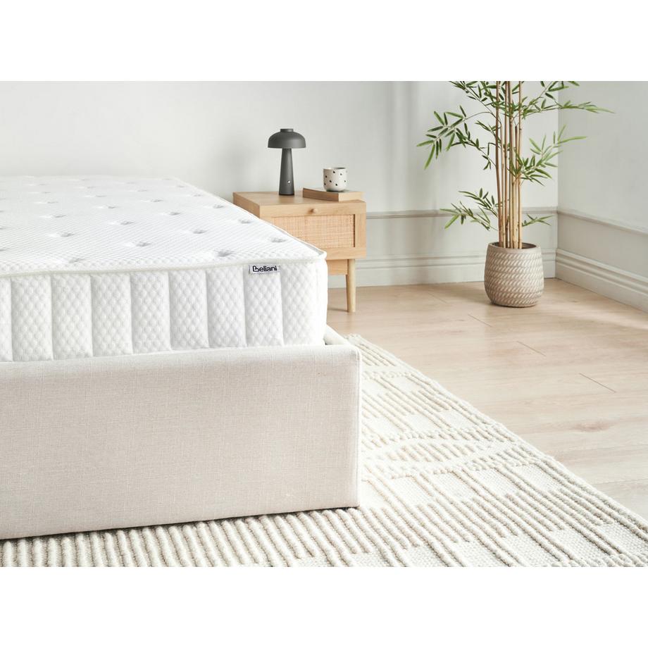 Beliani Taschenfederkernmatratze aus Taschenfedern DUO  