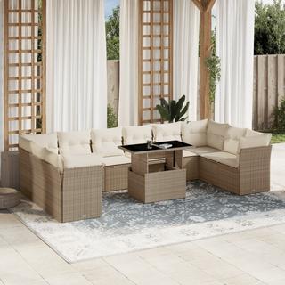 VidaXL Garten sofagarnitur poly-rattan  