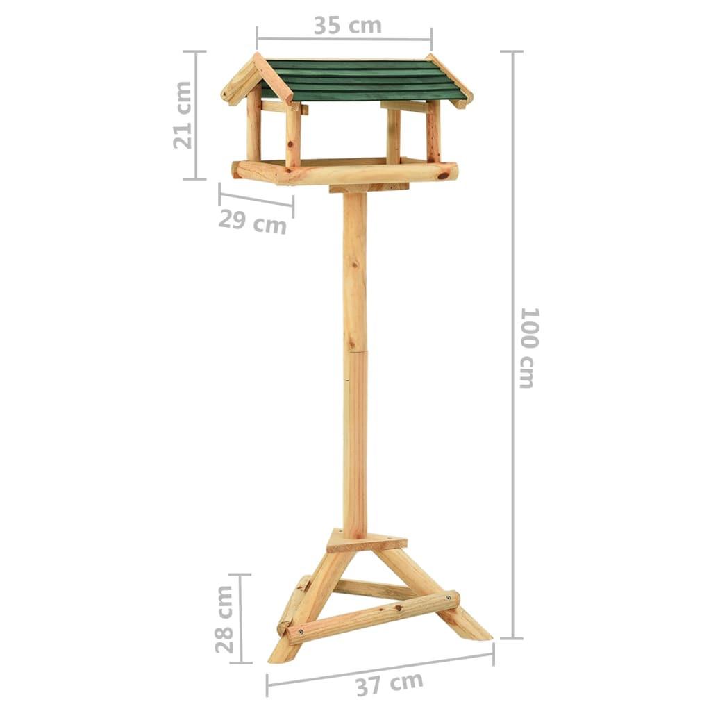 VidaXL  Vogelfutterhaus holz 