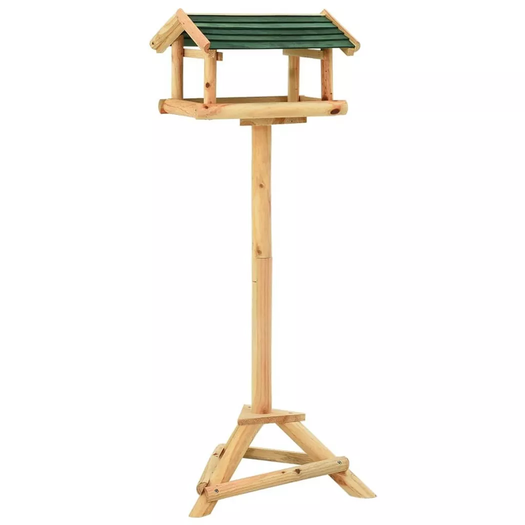 VidaXL - Vogelfutterhaus holz, One Size, Braun