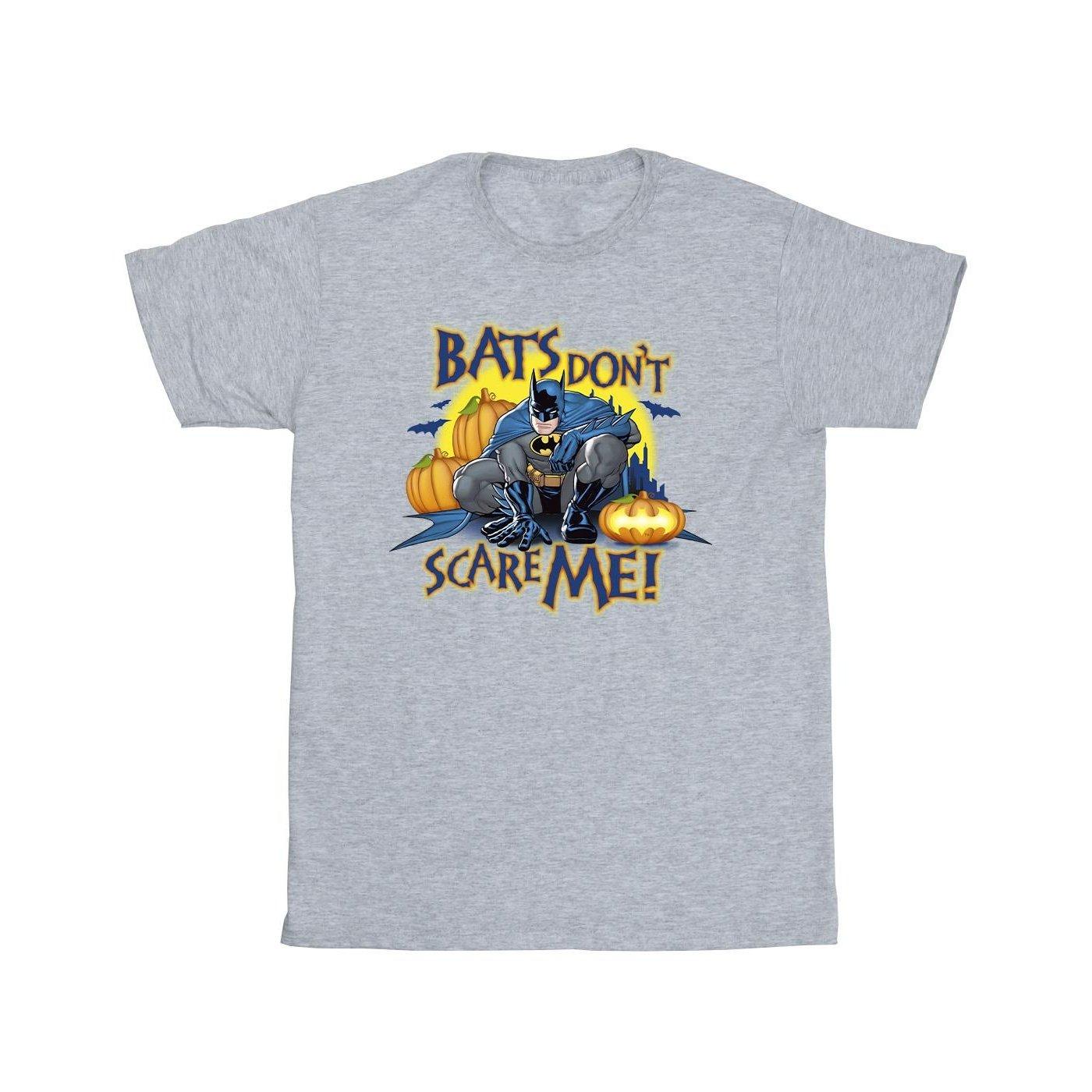 Image of Batman Bats Don't Scare Me Tshirt Mädchen Grau 116