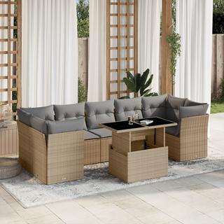 VidaXL Garten sofagarnitur poly-rattan  