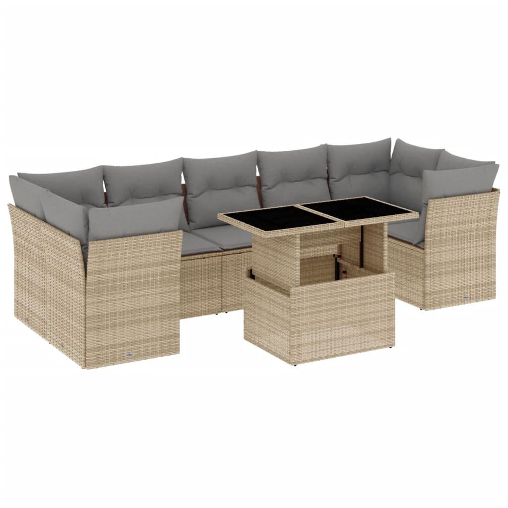 VidaXL Garten sofagarnitur poly-rattan  