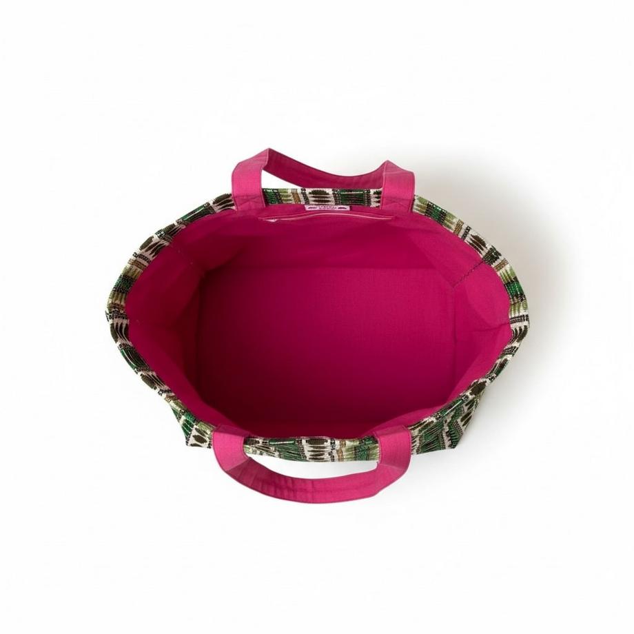 LUCKY & LOVE Borsa a spalla tessuta Sumerian  