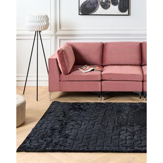 Beliani Tapis en Polyester Moderne THATTA  