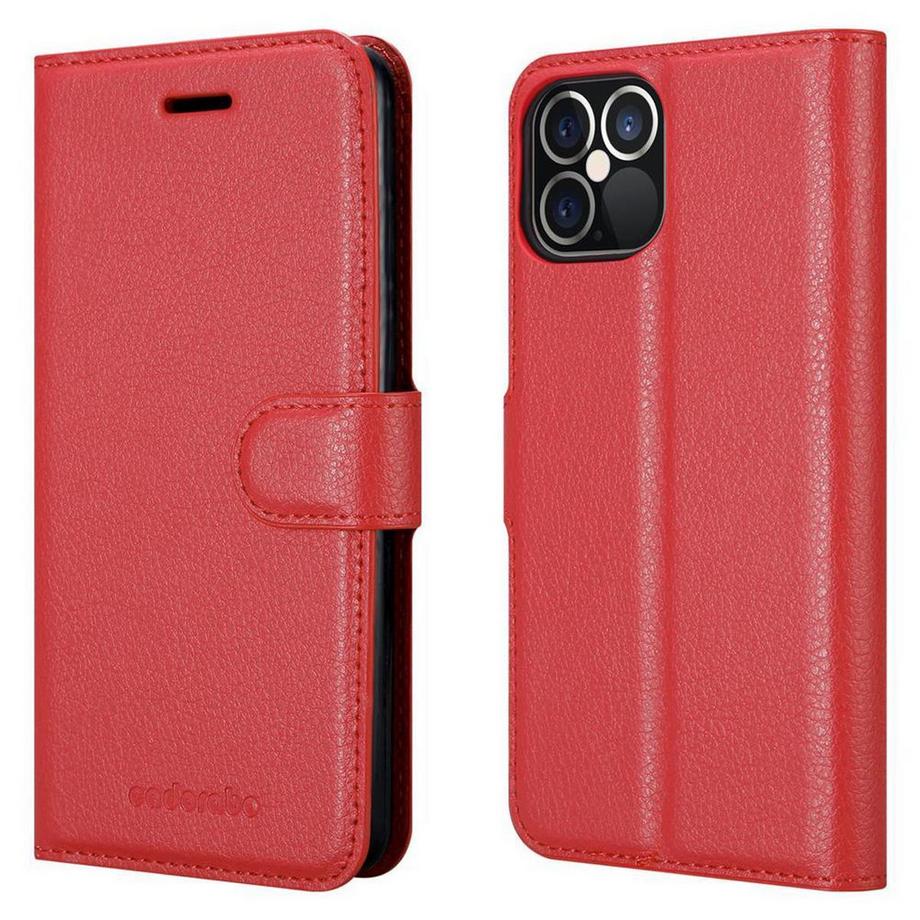 Cadorabo  Hülle für Apple iPhone 12 PRO MAX Standfunktion, Kartenfach 