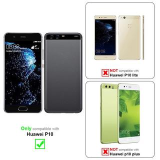 Cadorabo  Housse compatible avec Huawei P10 - Coque de protection avec fermeture magnétique et 3 emplacements pour cartes 