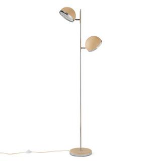 La Redoute Intérieurs Lampadaire en métal fer coloré et chrome  