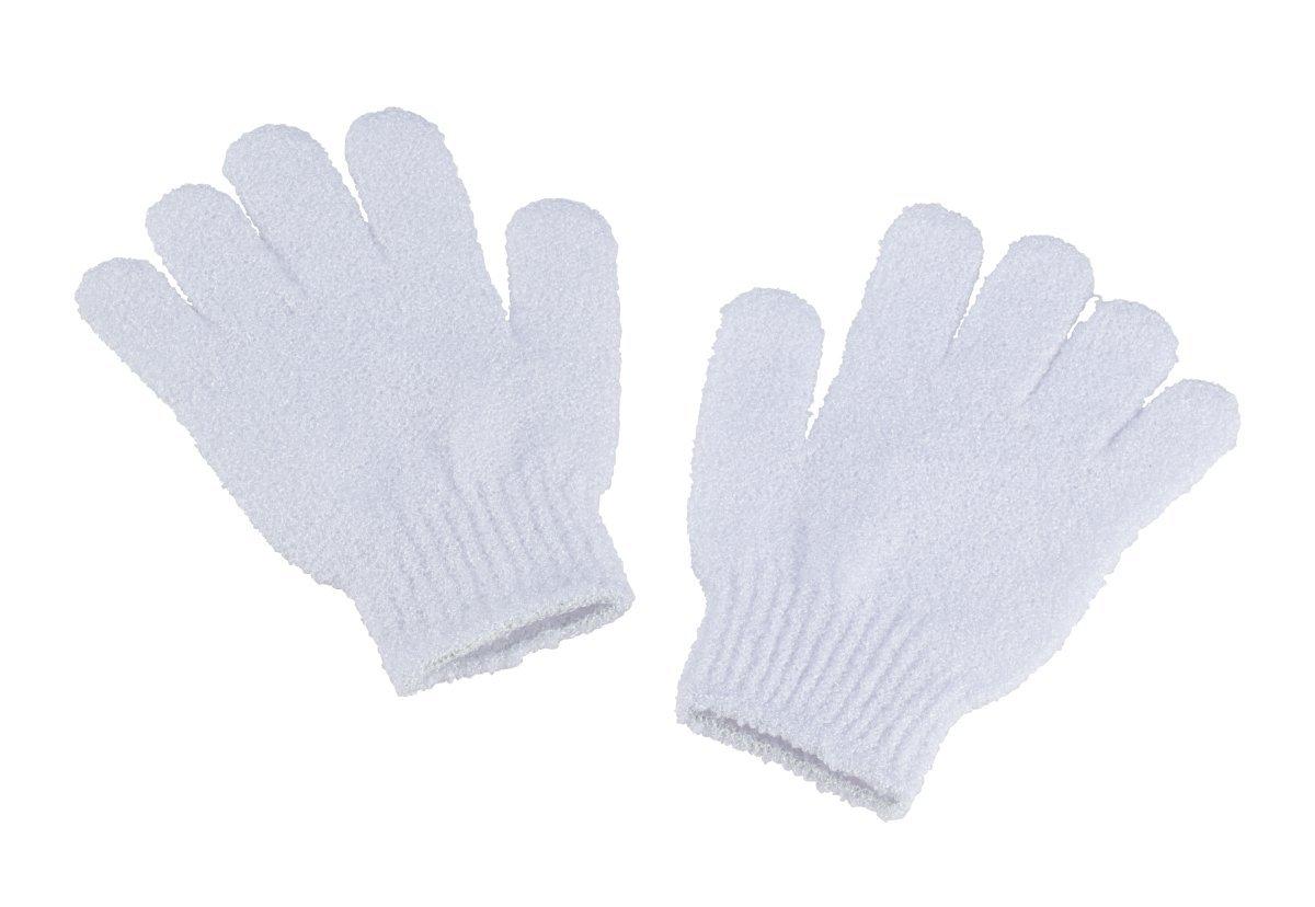 diaqua  Gants de gommage blanc - set à 2 pièces 