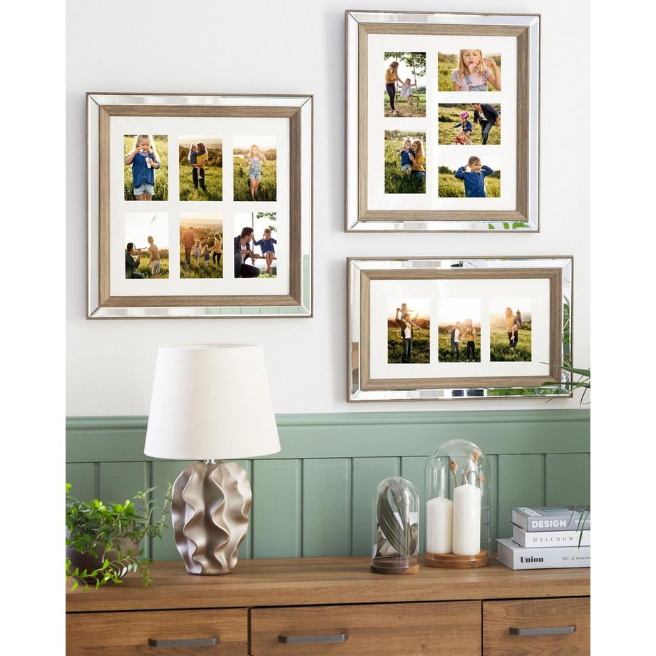 Beliani Cadre photo en Verre Glamour SINTA  