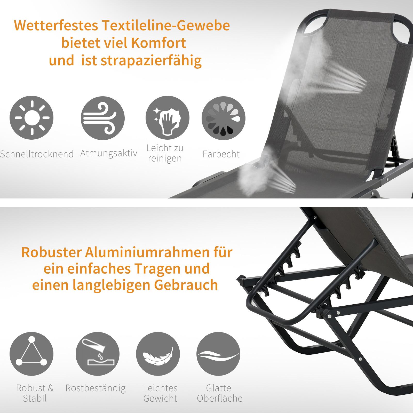 Outsunny Sonnenliege  