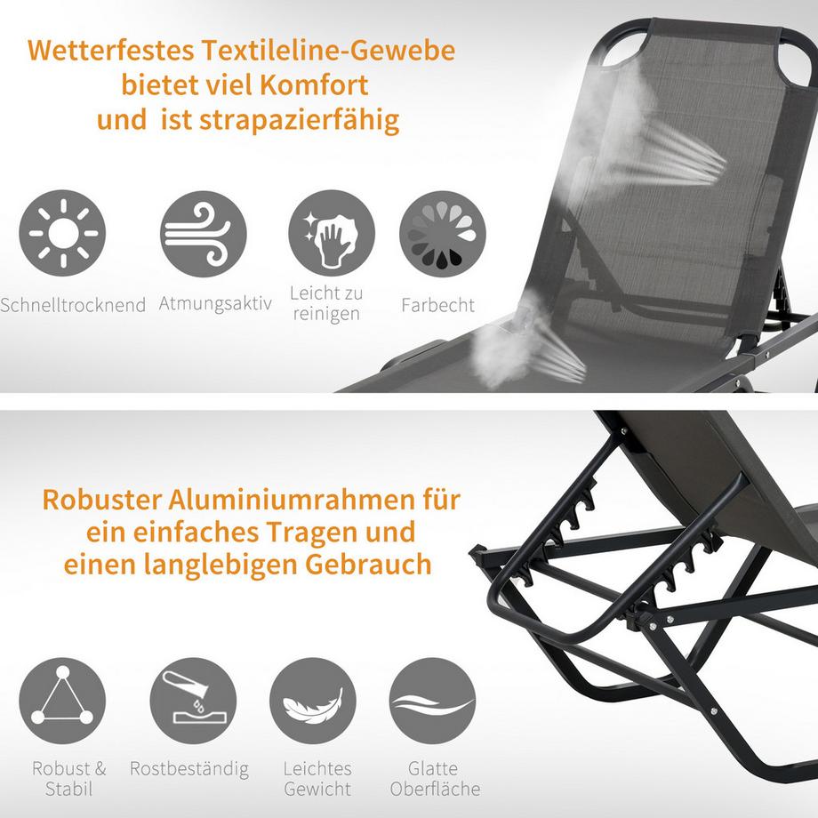 Outsunny Sonnenliege  