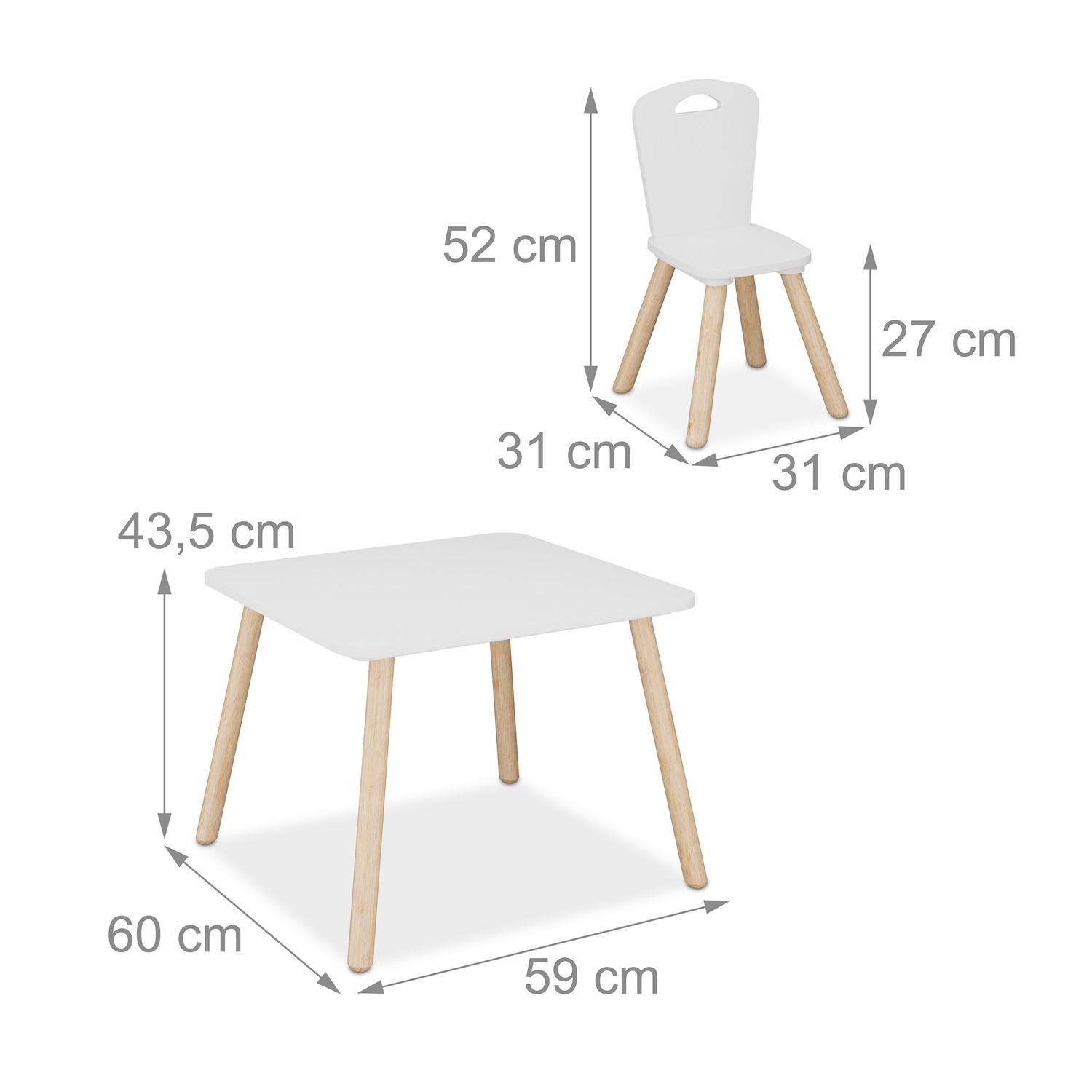 Northix  Gruppo di sedute per bambini composto da 3 pezzi 
