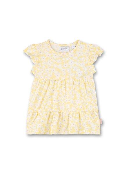 Image of Baby Mädchen Kleid Blumen Gelb Unisex Gelb 56