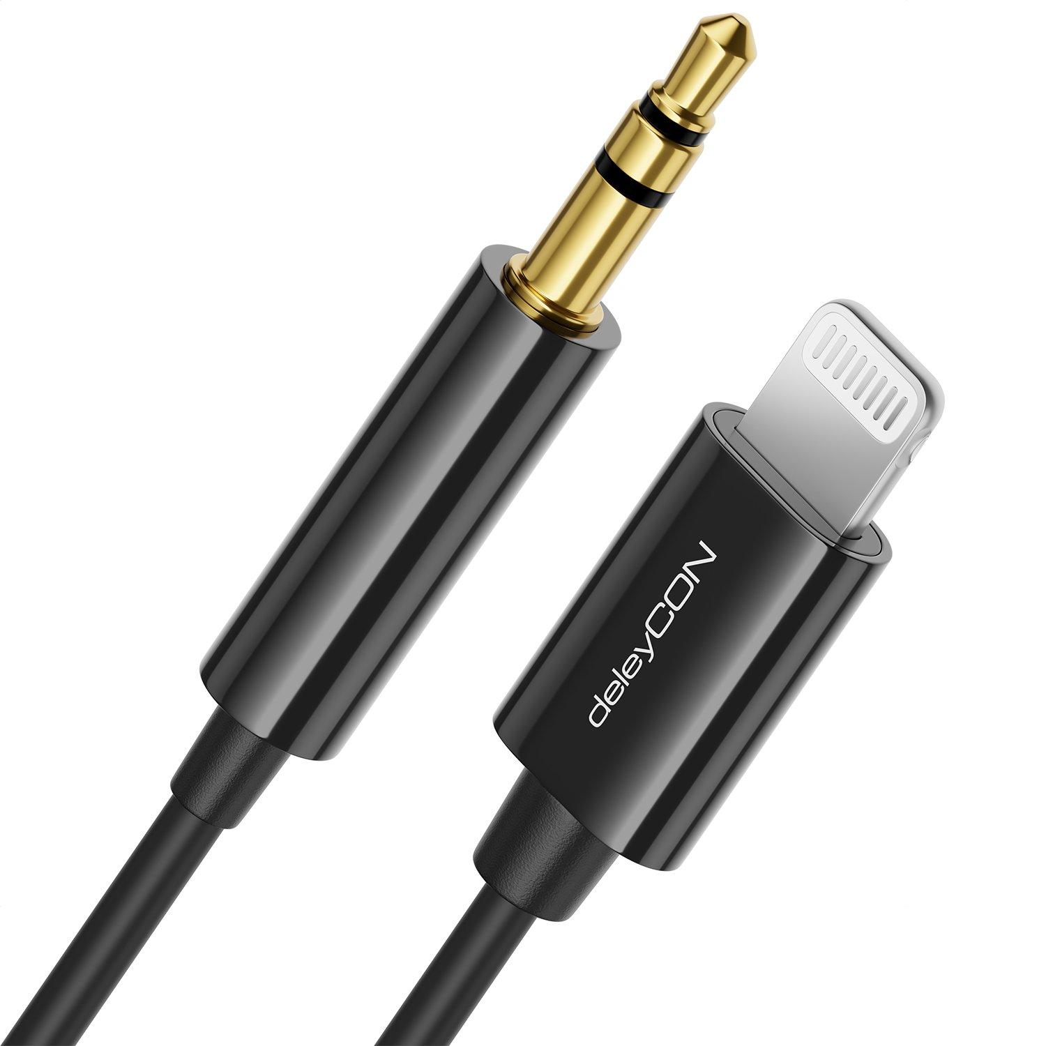 Image of MK4264 Audio-Kabel 3.5mm Lightning Schwarz