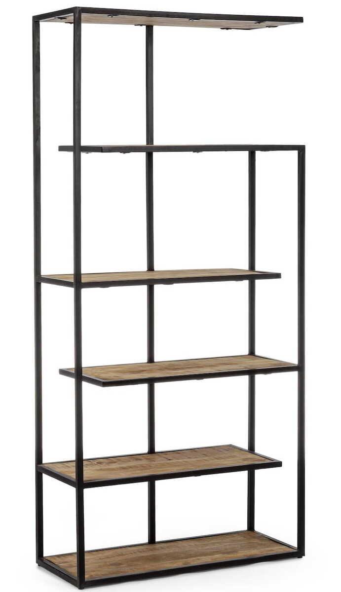 mutoni Libreria Scaffale 5 ripiani Roderic  