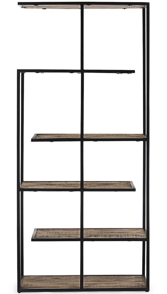 mutoni Libreria Scaffale 5 ripiani Roderic  