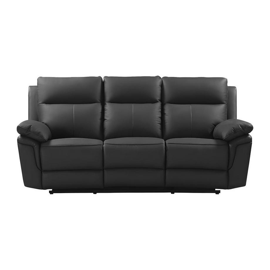 Vente-unique Relaxgarnitur 3+2 Büffelleder PAKITA  