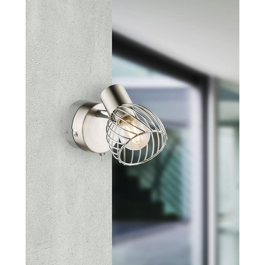 mutoni Applique nickel mat 1xE14  