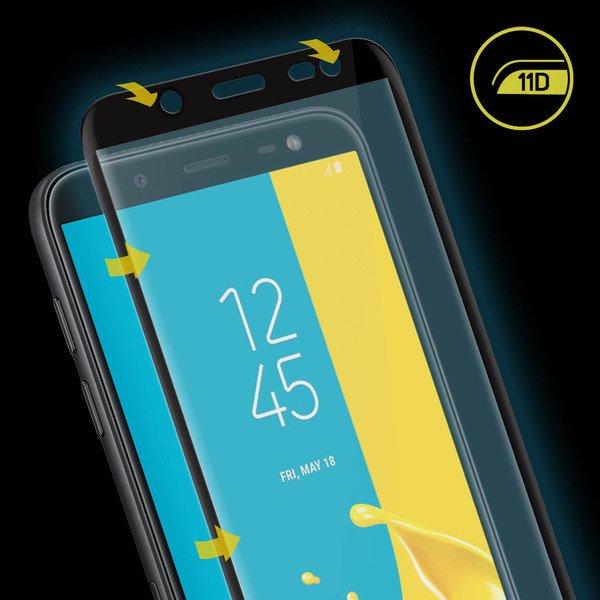 Avizar  Displayschutzfolie Galaxy J6 Schwarz 