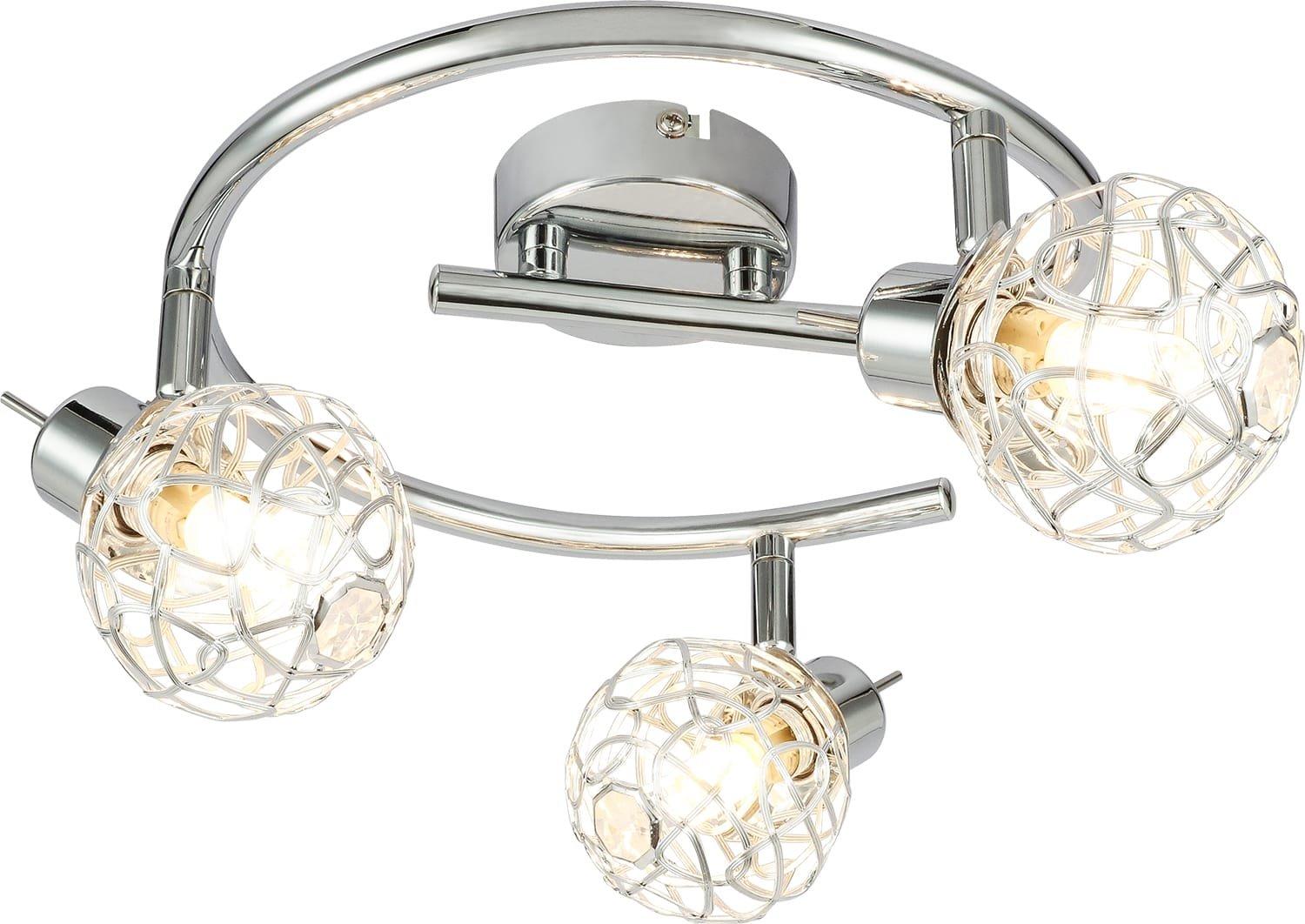 Image of LED Deckenleuchte chrom 3xG9 LED LED Deckenleuchte chrom 3xG9 LED