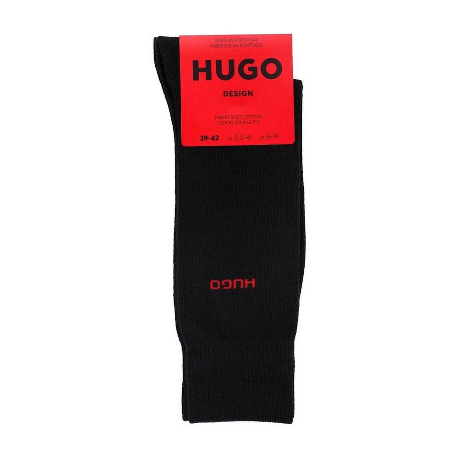 HUGO Chaussettes Logo Lot de 2  