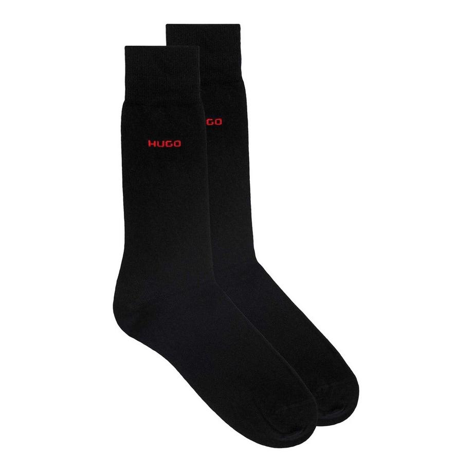 Lot De 2 Chaussettes motif/style Logo (Pack de deux)